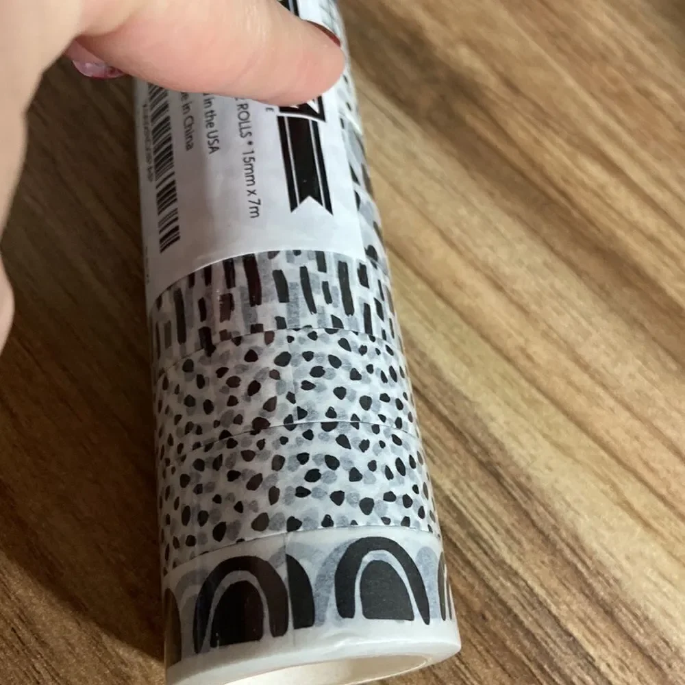 Zynshe 12 washi tapes new still in original wrapping